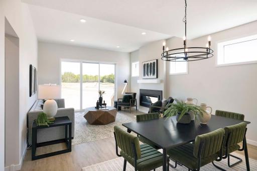 Photos are from previous model home. Options and features will vary.