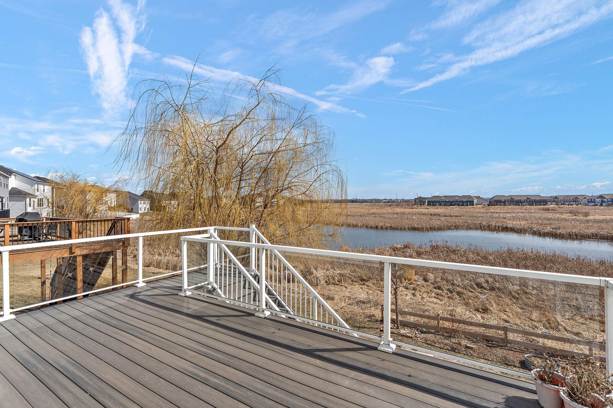Step out from the dining area onto your expansive, maintenance-free composite deck the perfect spot for morning coffee or evening sunsets.