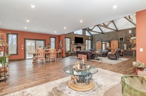 View from sitting area