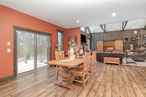 LVP flooring providing both durability and a stylish aesthetic.