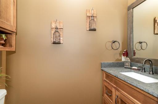 Half bath off of sitting room