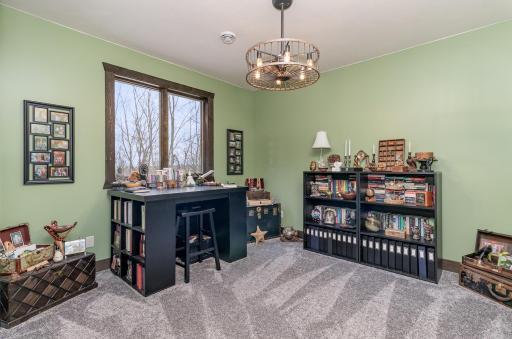 Second bedroom currently being used as den