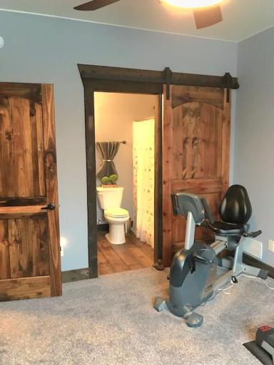 Third bedroom has walk thru access to full bath