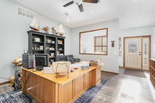 Office space-1st desk area