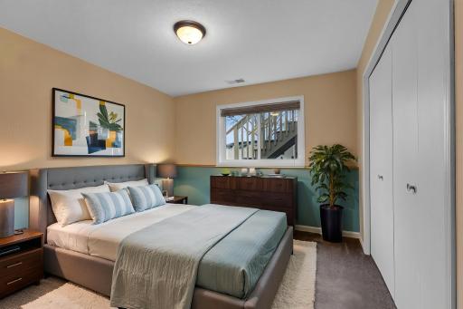 Bedroom 3 - virtually staged