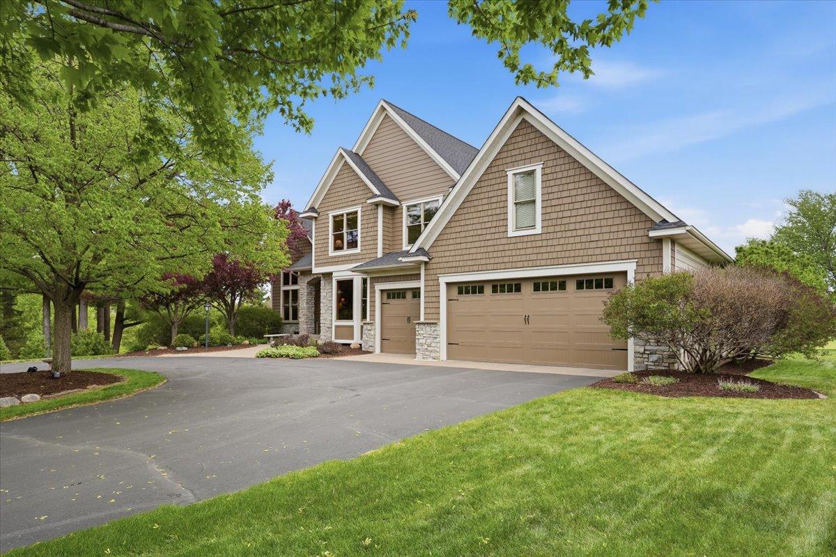 Spacious three car garage rounds out your home.