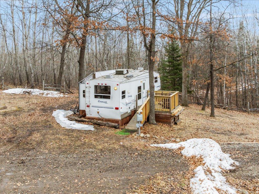 5th Wheel RV with deck
