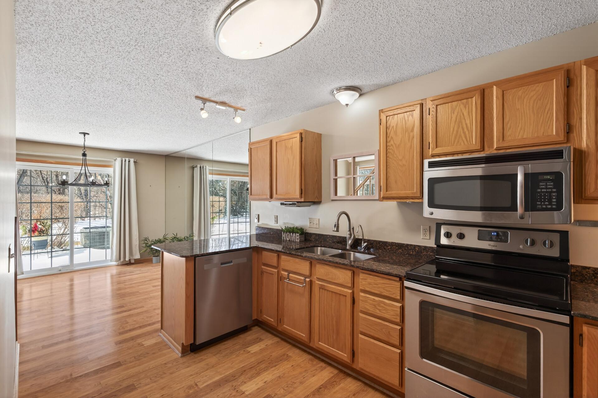 Kitchen Looking into the Dining Room
