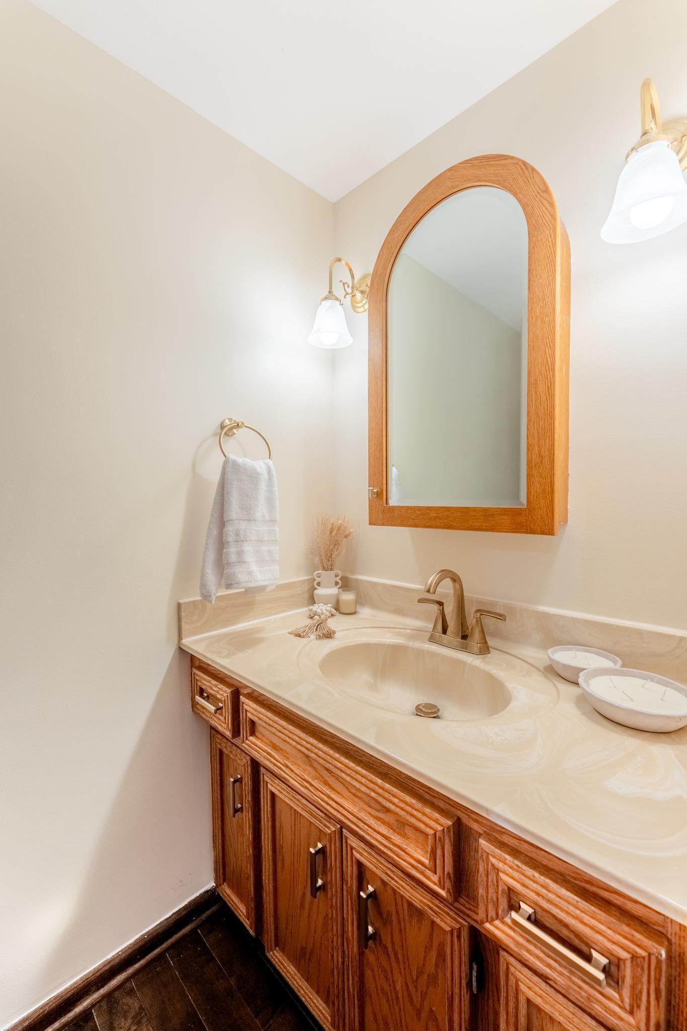 Convenience exactly where you want it on the main level.