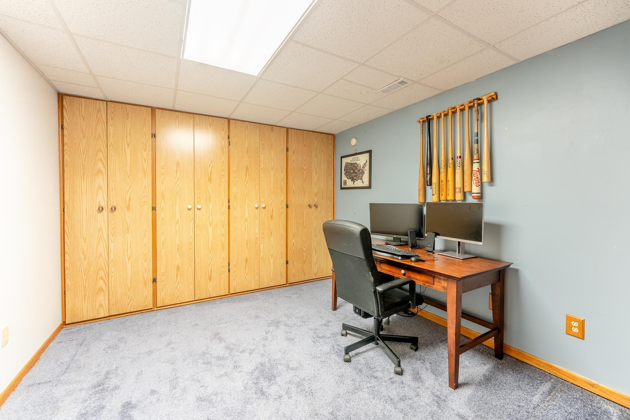 Valuable storage and flex space that gives this home options to grow.