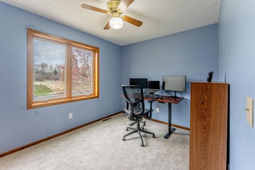 Bedroom, office, workout room, or guest room, with peaceful park view.