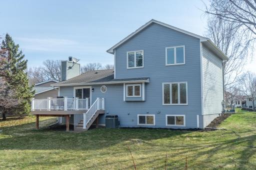 Rare park-side privacy with no rear neighbors.