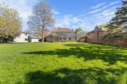 Expansive and usable green space galore for your family enjoyment!