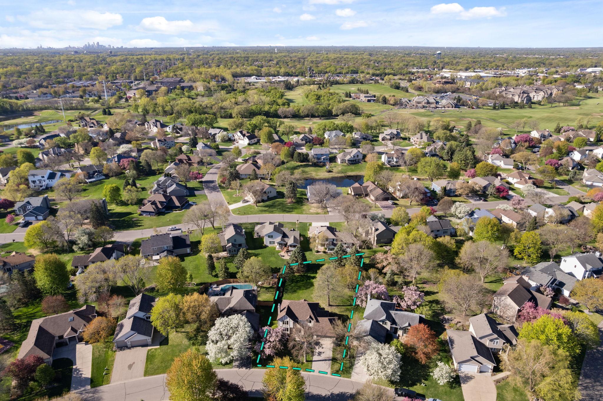 Spacious .33 acres