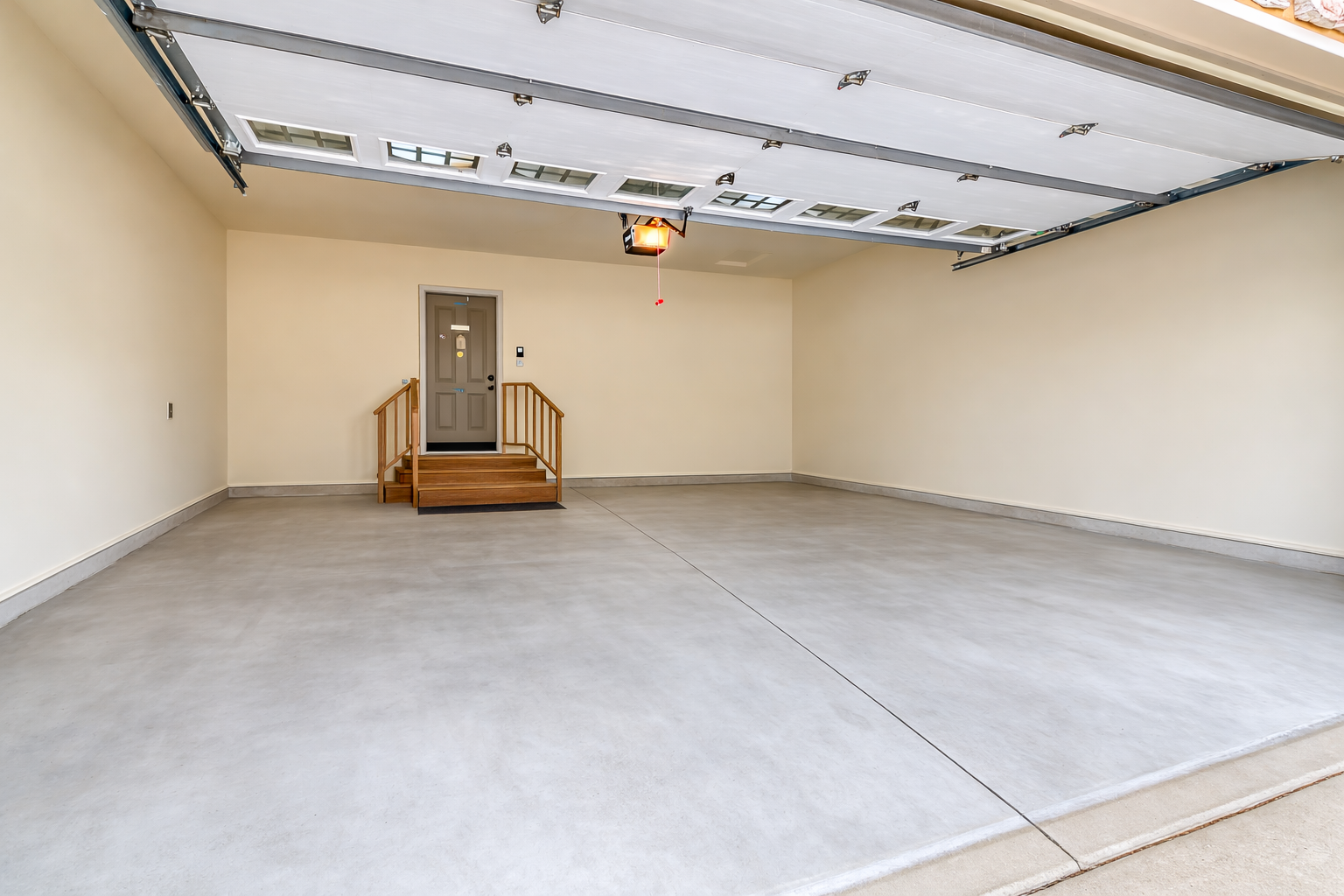 Empty Garage Ai enhnaced