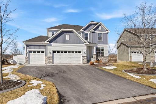 Recent stamped curbing will make for less trimming needs on the lawn maintenance this summer.