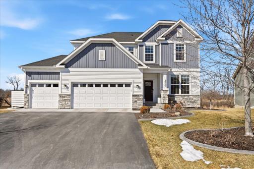 Photo for 3710 112th Circle NE, Blaine, MN 55449 - listing #7033077 Enjoy a sneak peek at this 5+ Bedroom 2-Story with nature views beyond the vinyl privacy fenced yard. There is an office area, loft, wet bar, and exercise room too. This home lives large, so don't miss it!