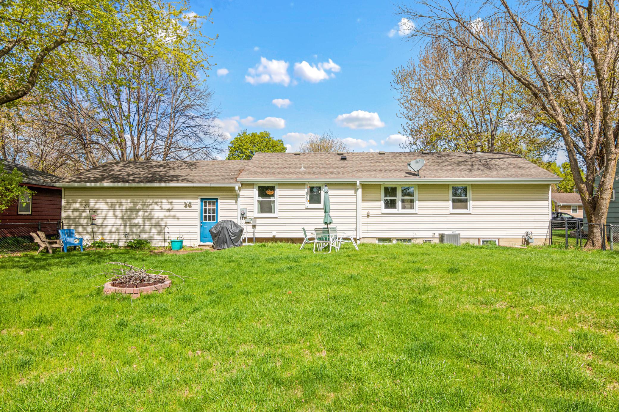 Back of the home