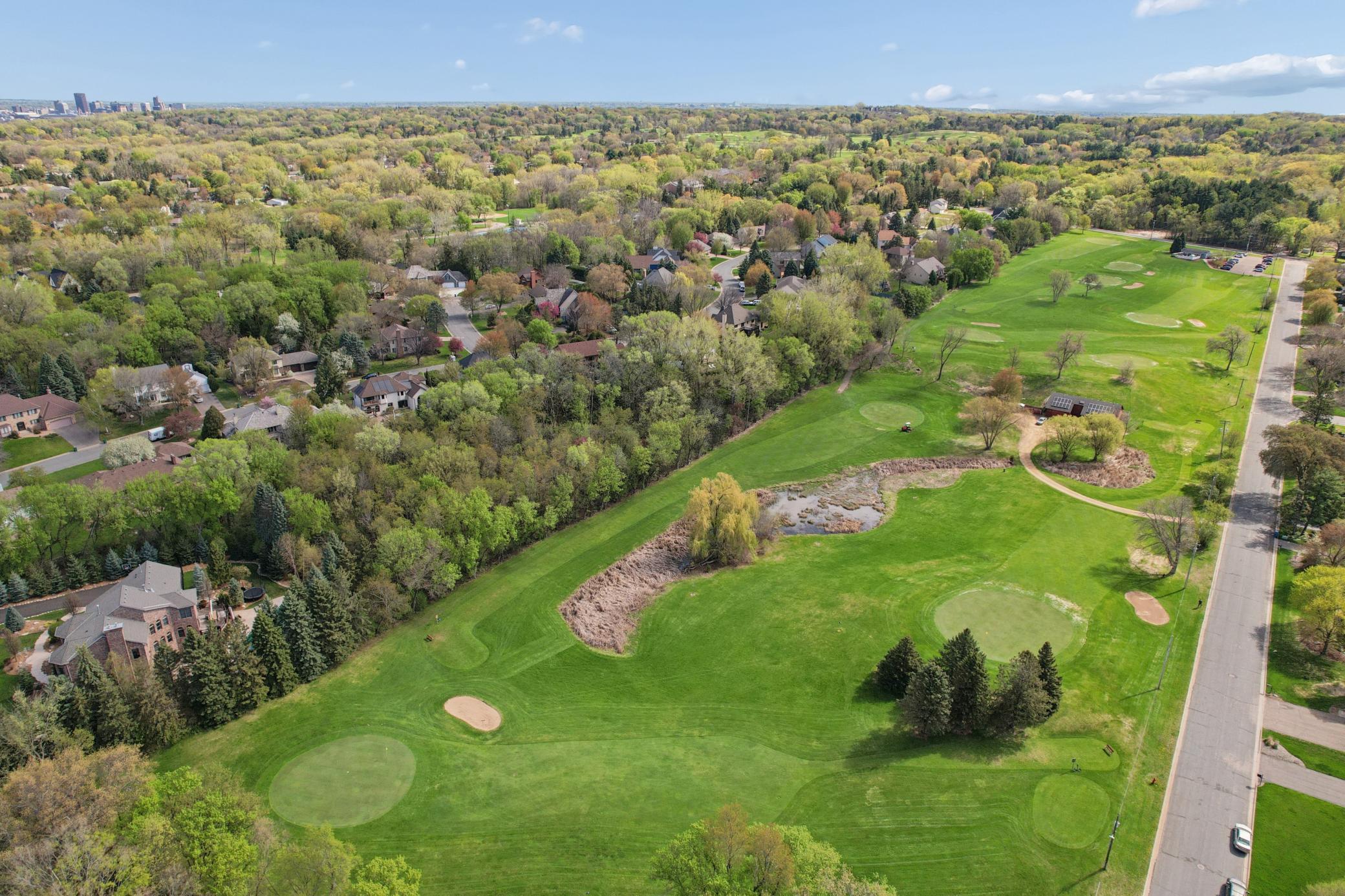 Set on nearly an acre of land adjacent to the Golf Course