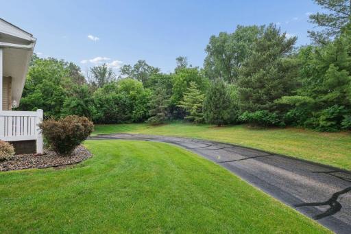 No neigbors across the lawn, this is the end of road so extra privacy and green space!