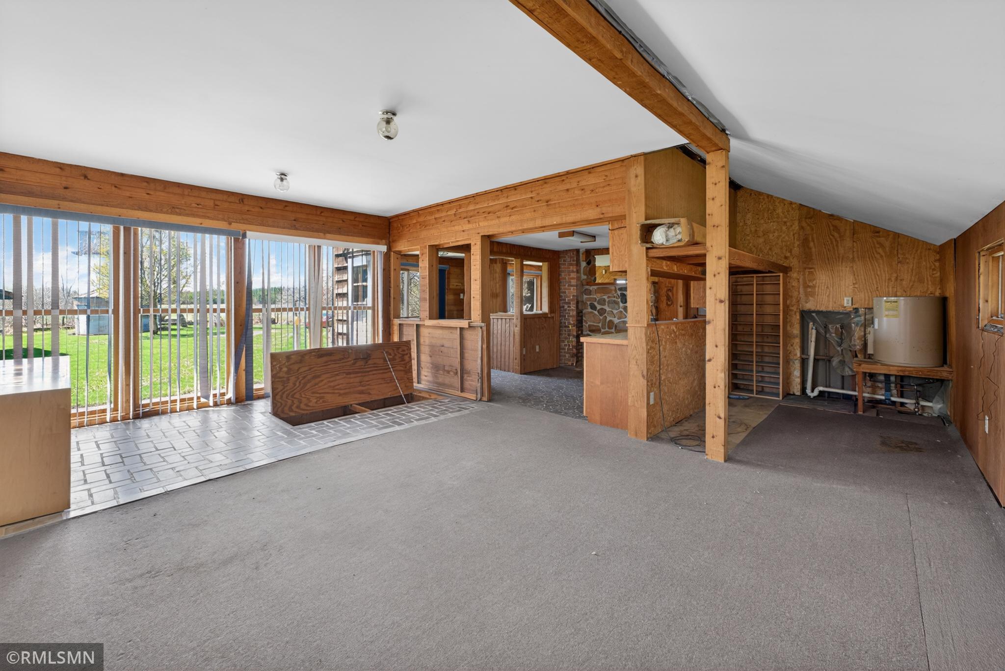 view from living room