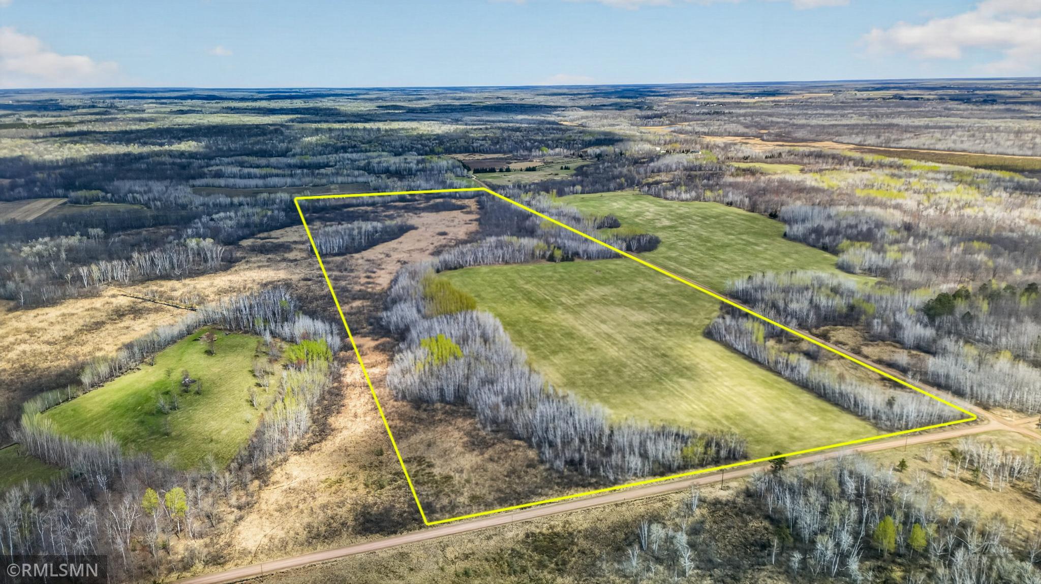 north west 80 acres to north of home
