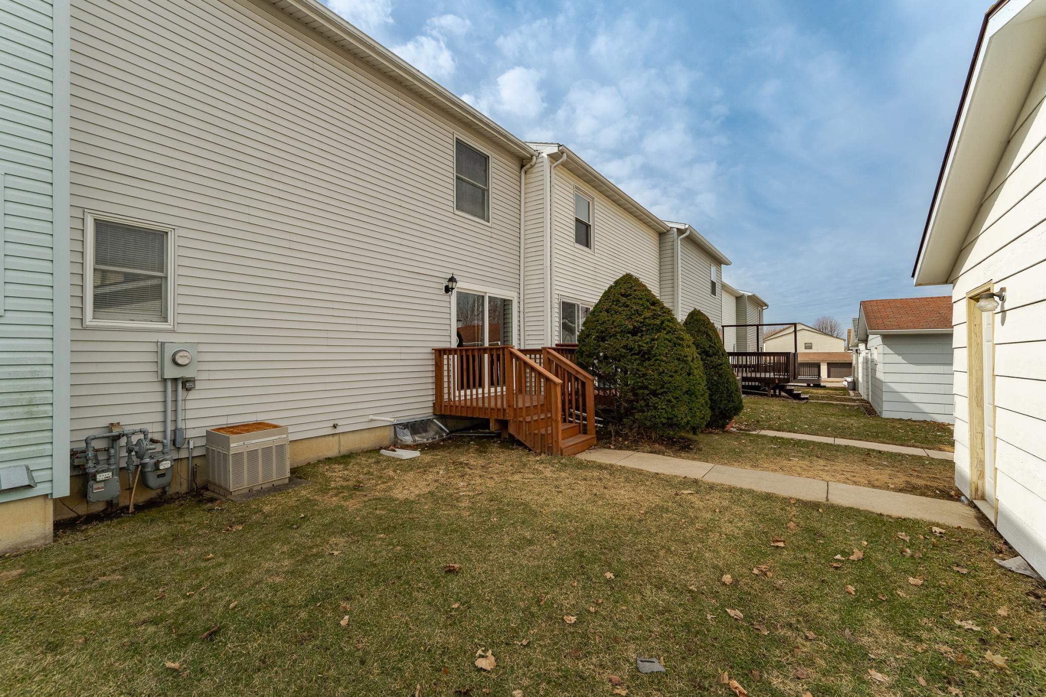 Back Deck off of Dining Area