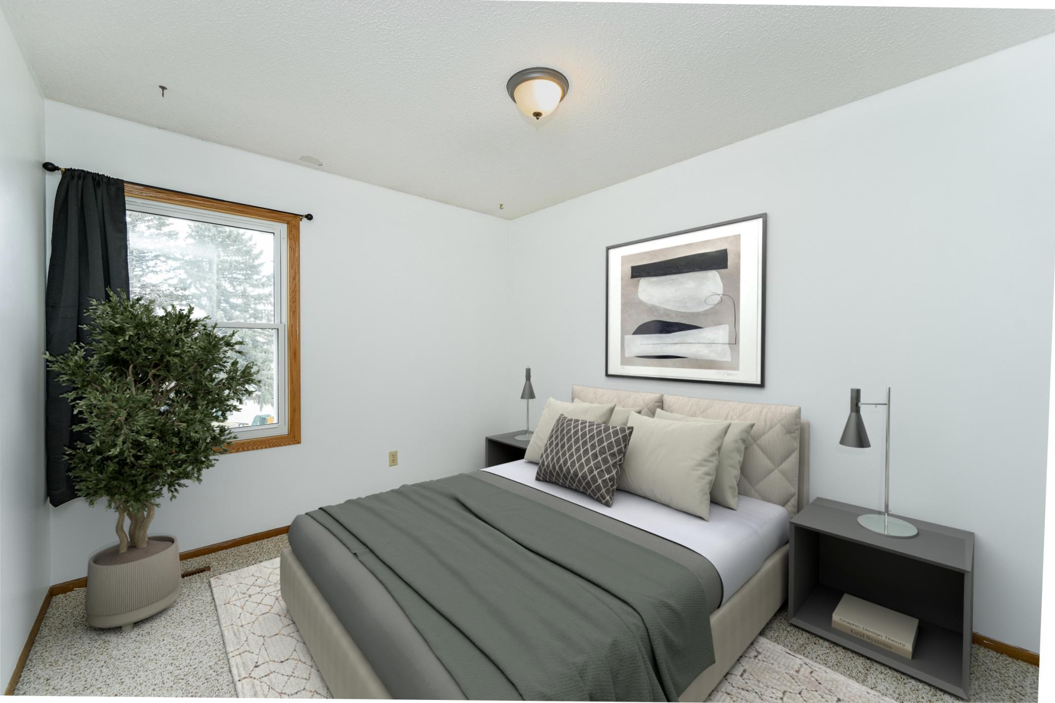 Bedroom 2 Virtually Staged