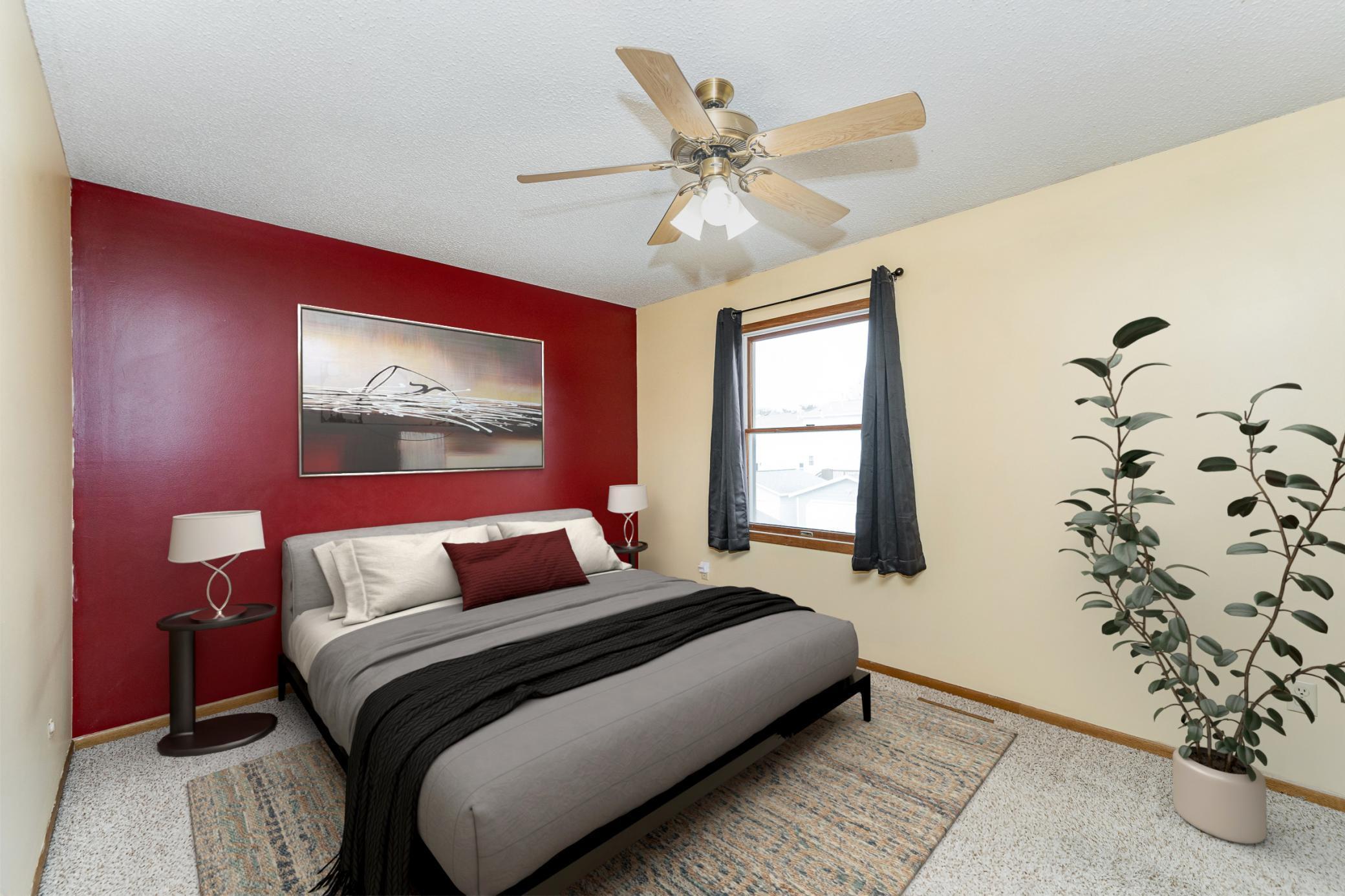 Bedroom 4 Virtually Staged