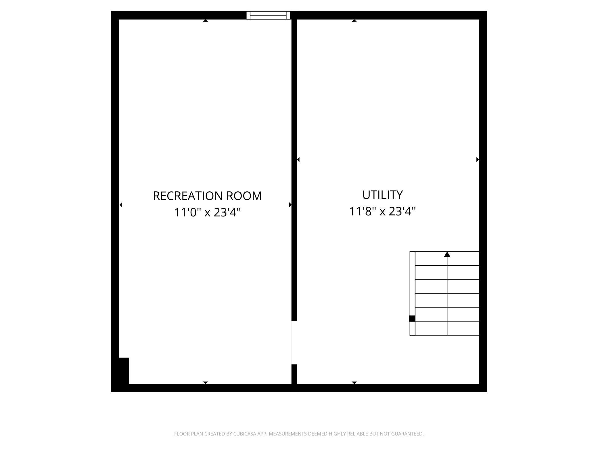 2D Floor Plan for 2855 24th Street NW Lower Level