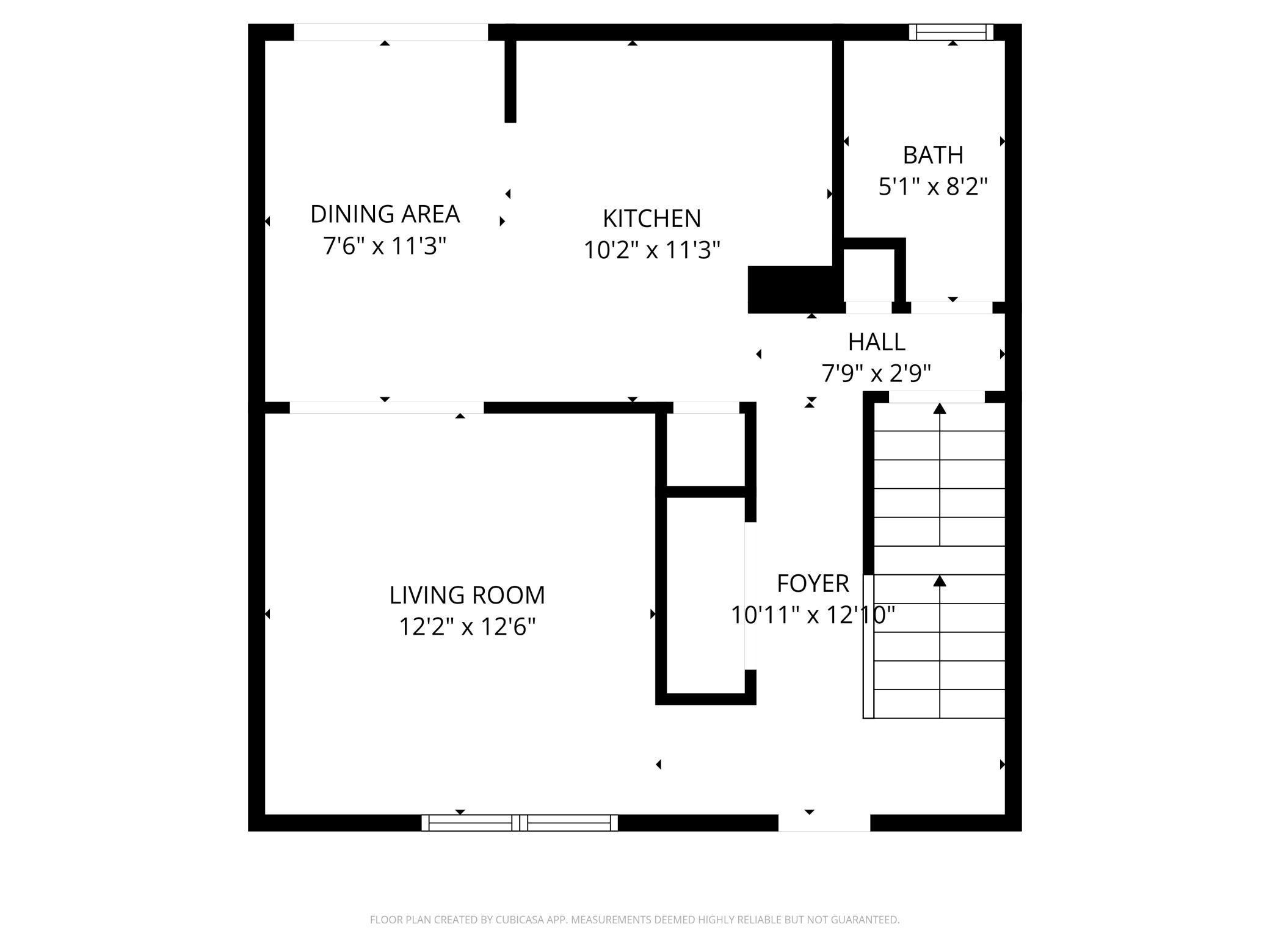 2D Floor Plan for Main Floor
