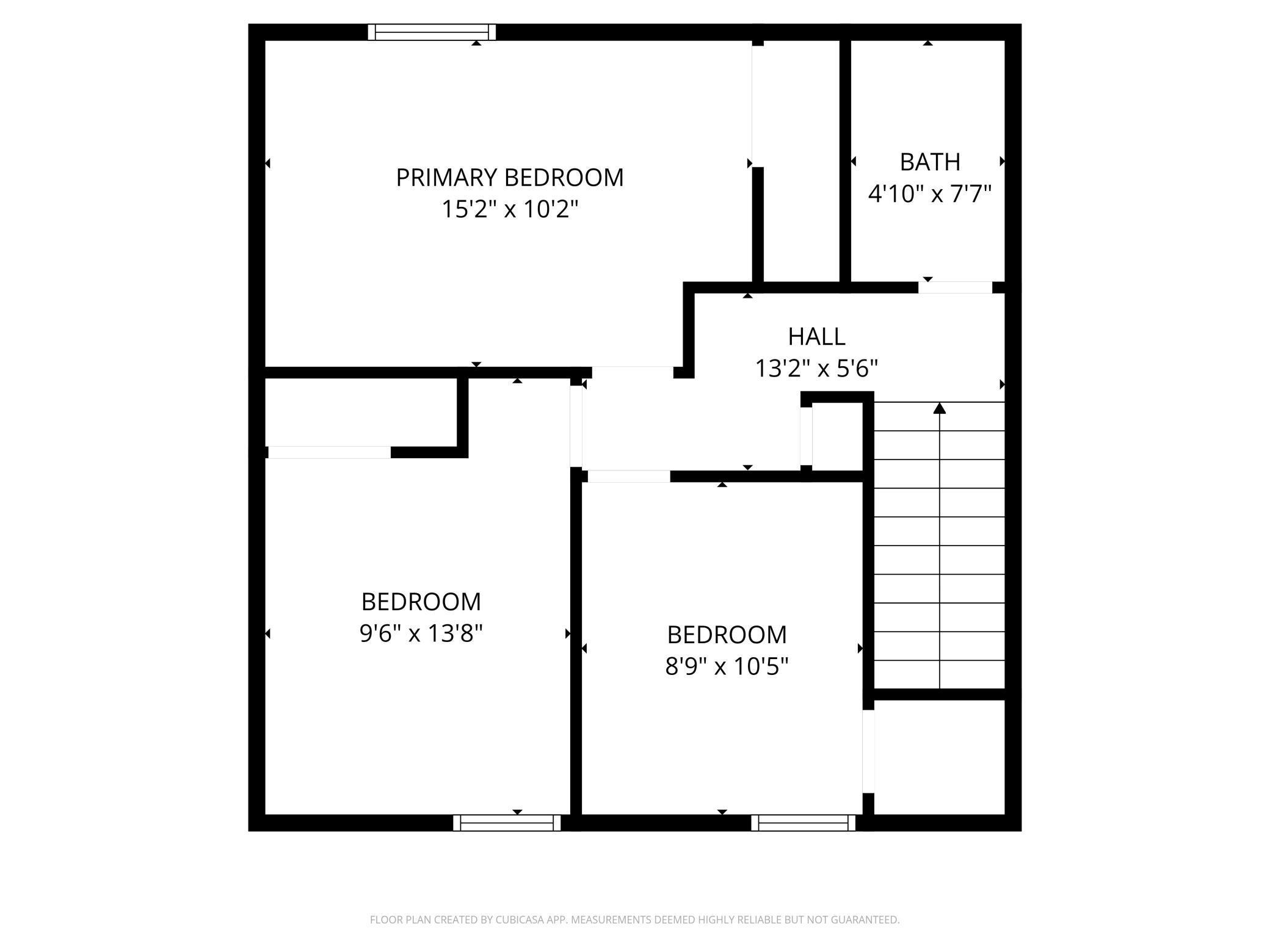 2D Floor Plan for 2855 24th Street NW Upper Level