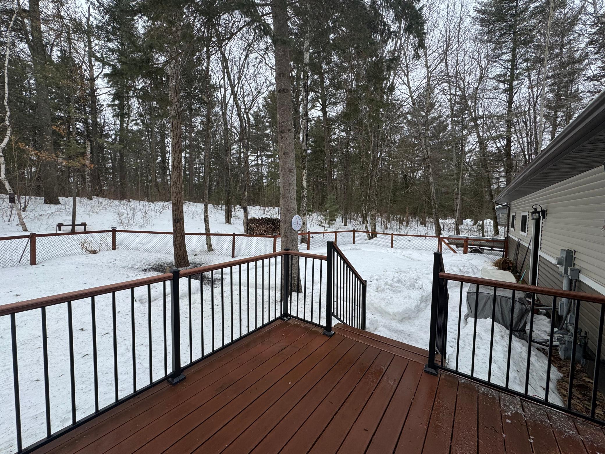 Fenced area