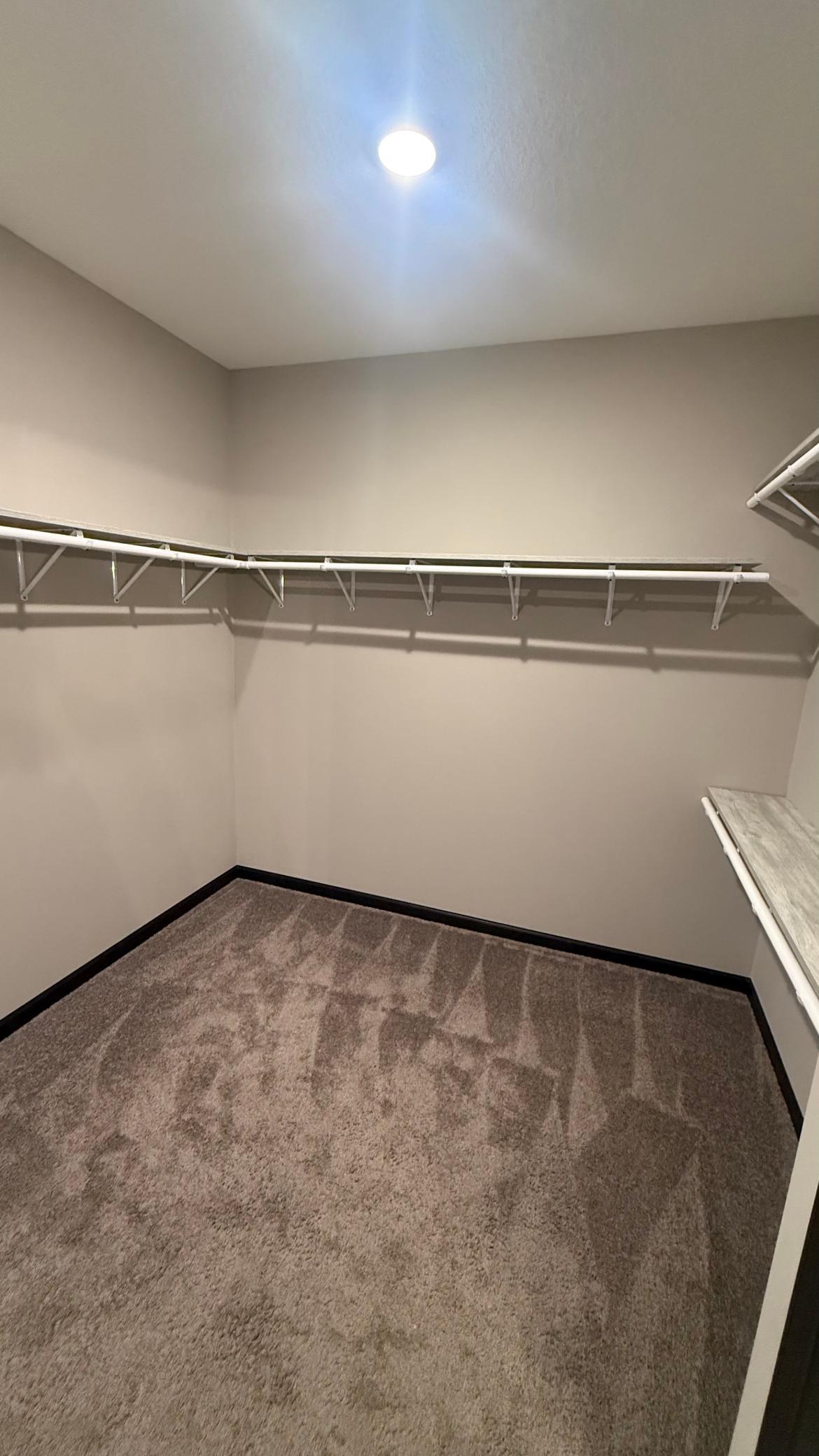 Huge Primary Closet