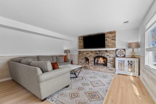 Cozy up to read a book, play a game or watch your favorite program