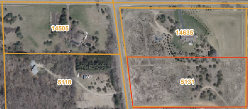 Aerial View 5131 Trading Post Trail S Afton