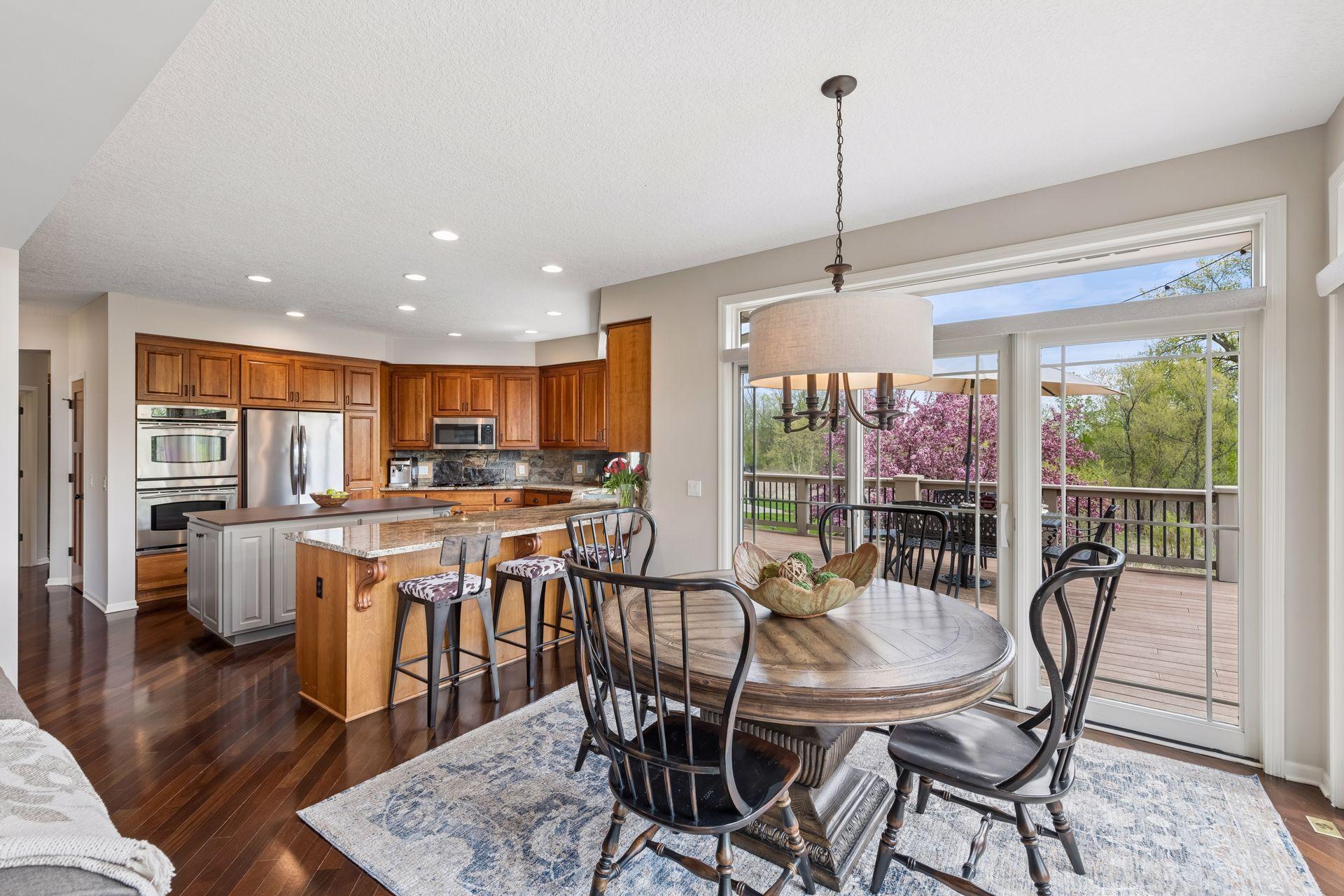 Kitchen + informal dining room