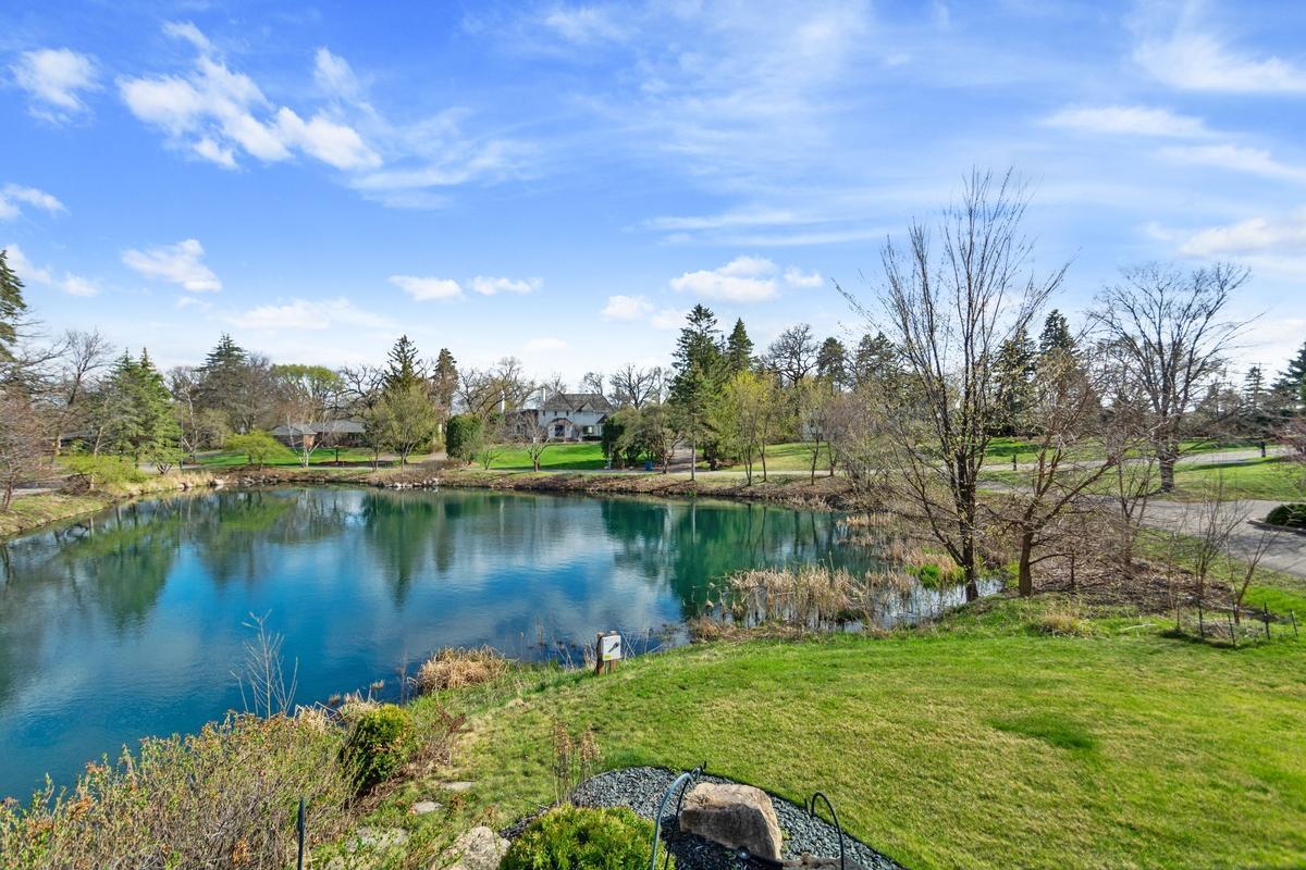 Gorgeous pond views. Fountain to be installed. All yours!