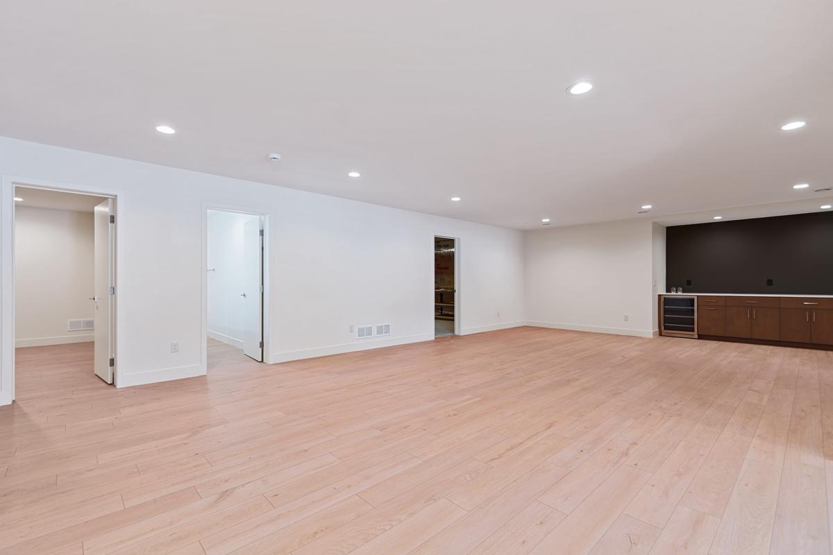 Lower level rec room