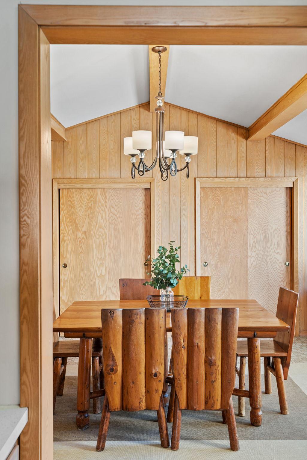 The closet and storage space in the home is wonderful. This includes two, double closets in the informal dining space