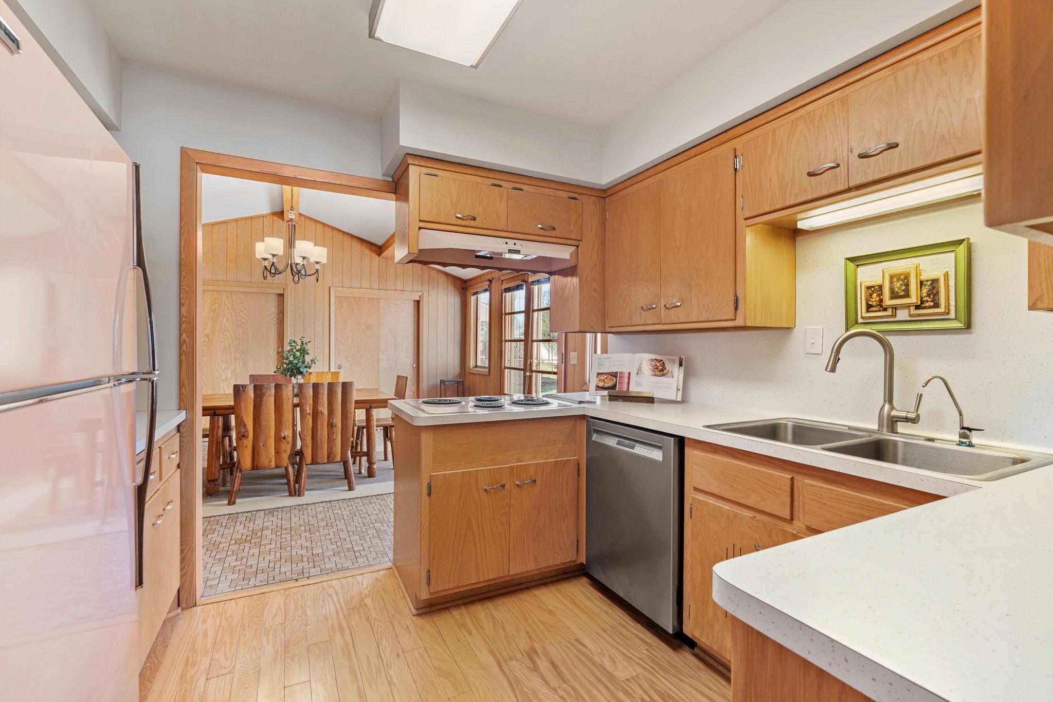 One new addition is the Bosch dishwasher