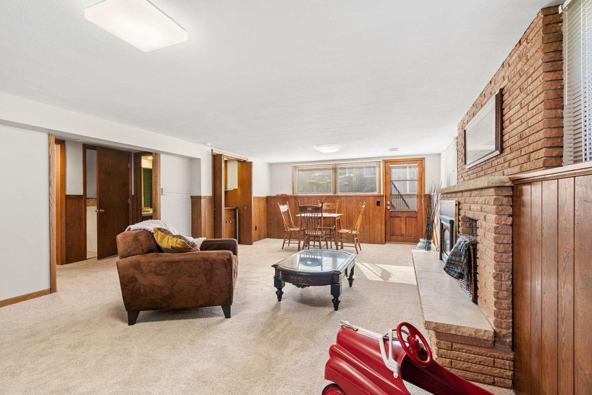 Over the years, room has been used as bedroom, family room and office