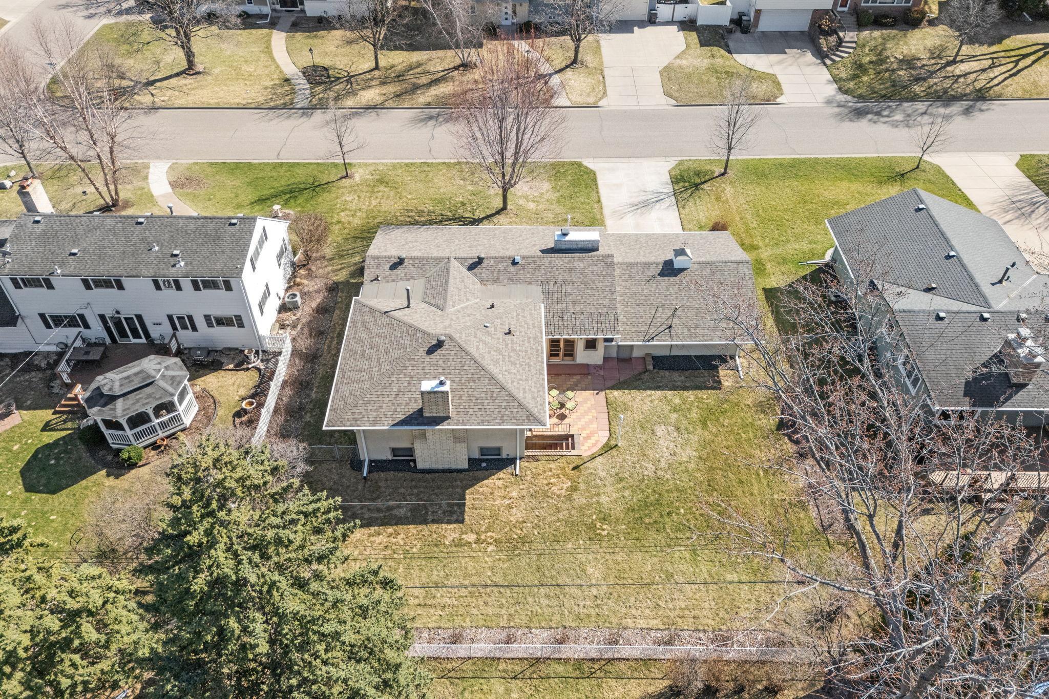 The yard is also fully fenced if you need a safe space for the dog.