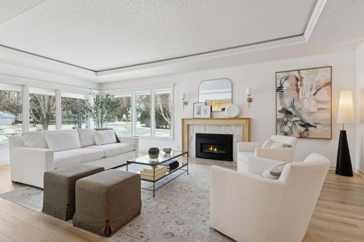 Impeccably maintained and finished with stunning details throughout, this Edina masterpiece has it all.