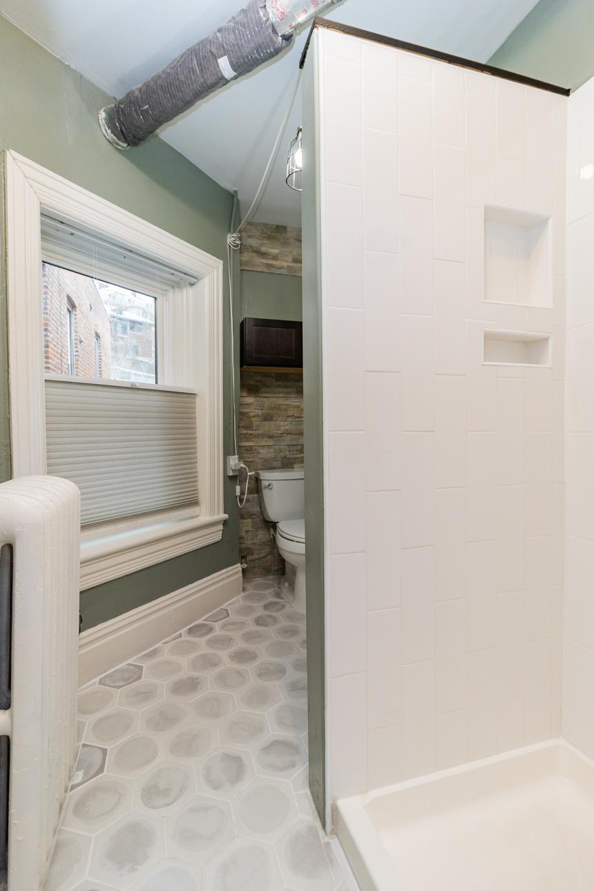 Remodeled 3/4 bath