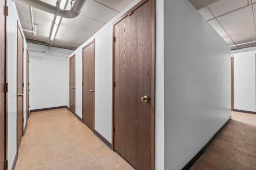 The unit includes a private storage unit.
