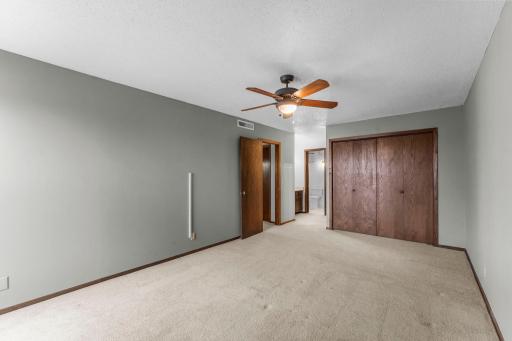 A different view of the spacious primary bedroom.
