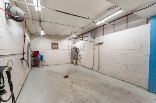 Onsite car wash station for year-round vehicle care.