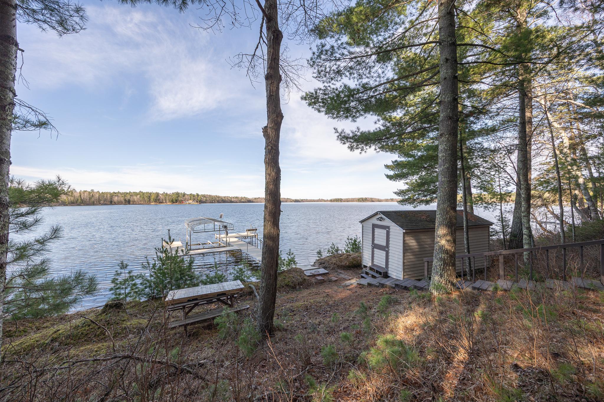 Nice level area at the waters edge