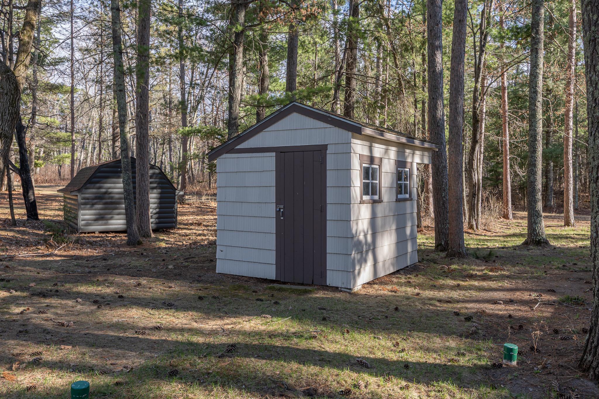 Additional storage shed